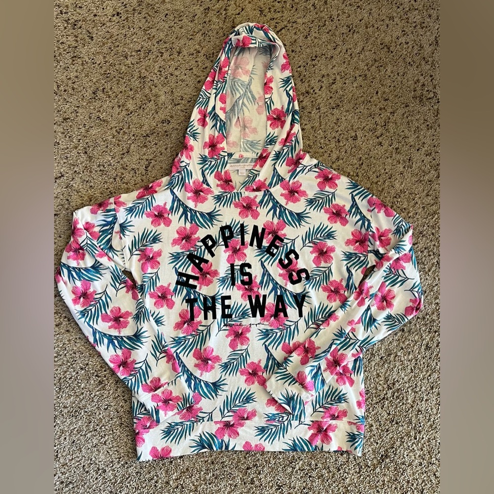 Spiritual Gangster Hoodie Happiness is the Way Yoga size L